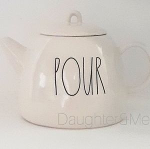 Rae Dunn Artisan Collection by Magenta POUR Teapot